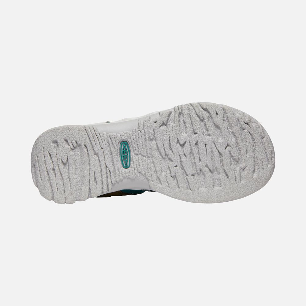 Keen Outdoor Sandalet Kadın Gri/Mavi - Whisper - Türkiye NBZD41257